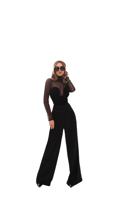 Silk pants «Luxury Black»