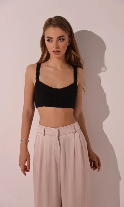 Silk pants «Pink mystery»