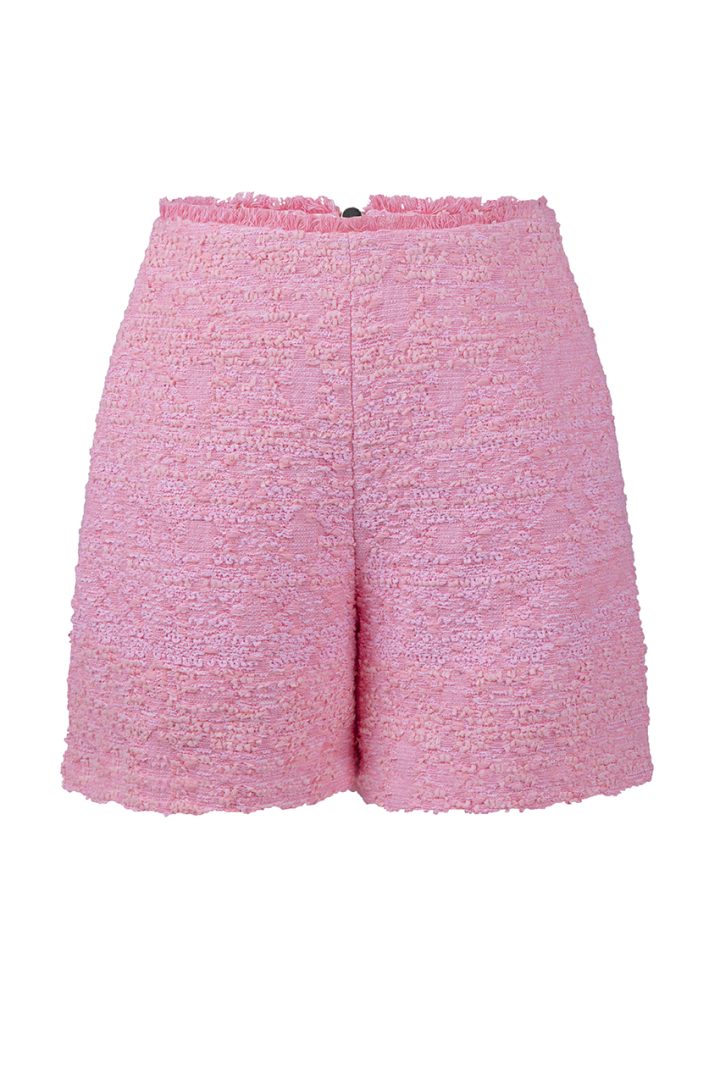 Tweed Shorts Pink