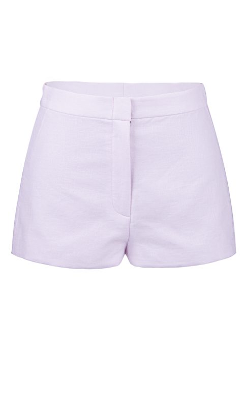 Linen Shorts Pink