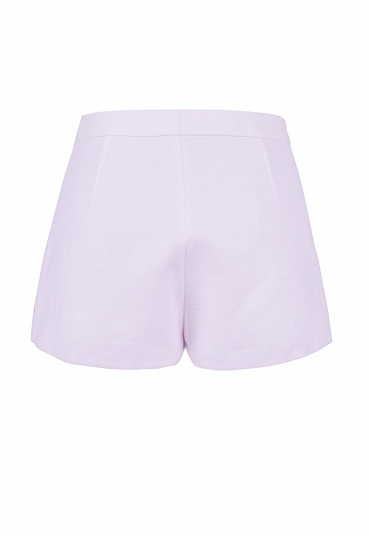 Linen Shorts Pink