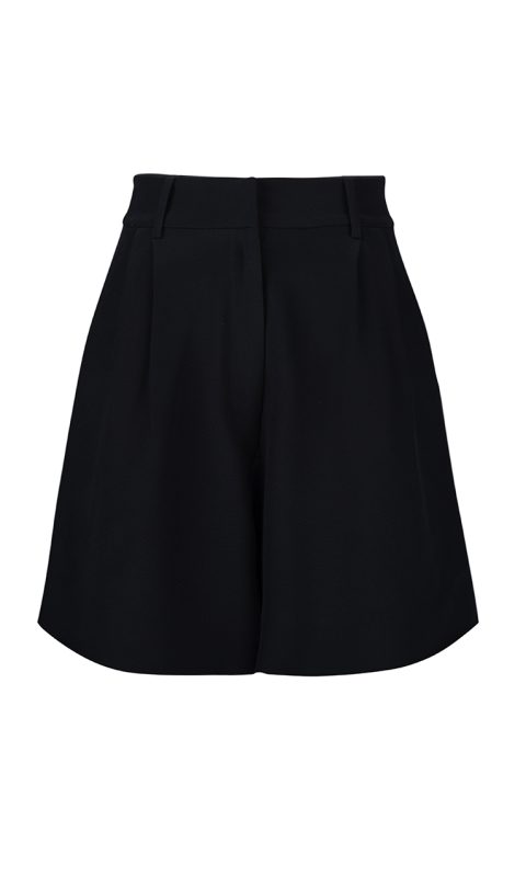 Silk Shorts Black