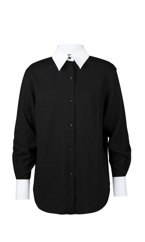 Linen Shirt Black