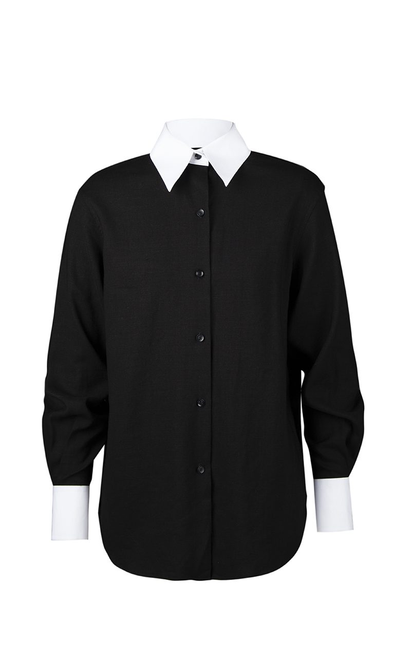 Linen Shirt Black