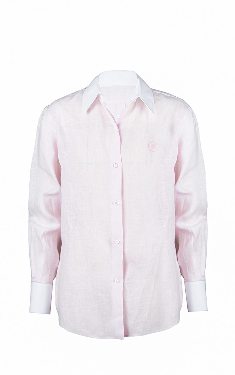 Linen Shirt Pink