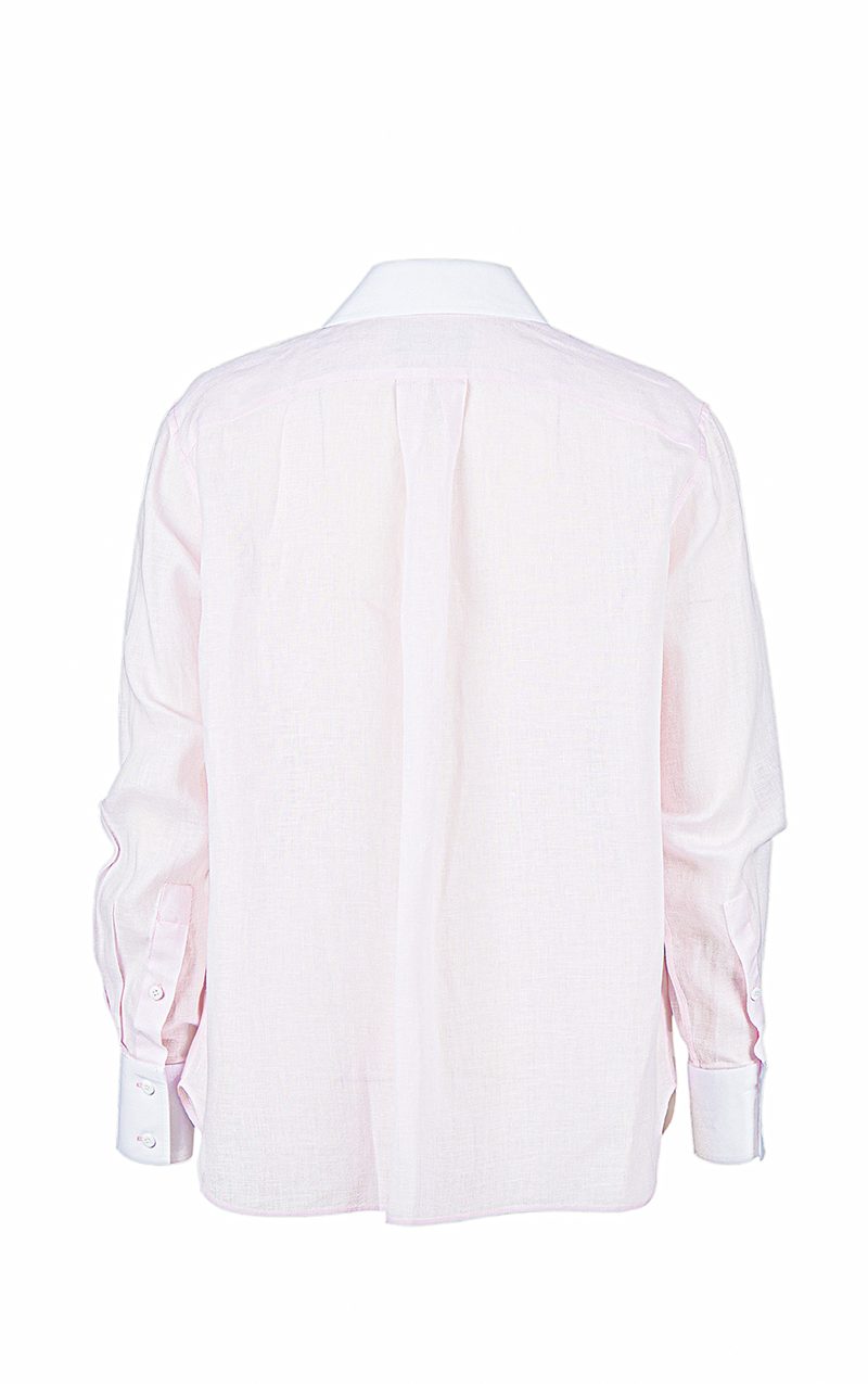 Linen Shirt Pink